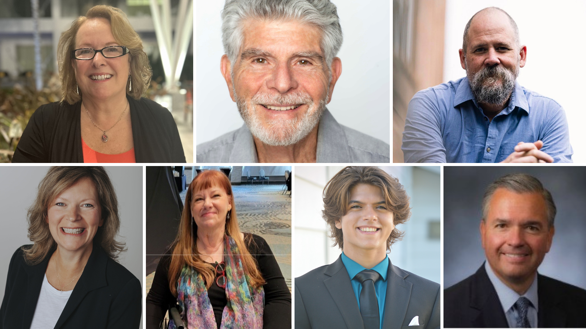 Eight headshots of eight new Community Foundation board directors in 2026